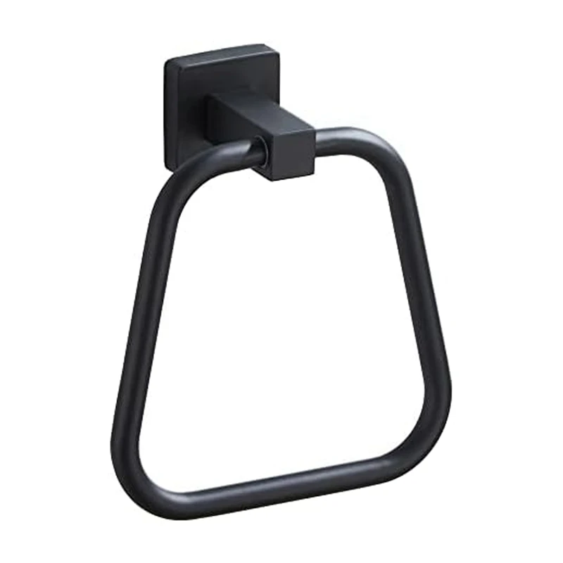 Handdoek Ring Voor Badkamer, Keuken Badhanddoek Houder Hangers Muur Mount Heavy Duty Roestvrij Staal Eenvoudig Te Installeren Eenvoudig Te Gebruiken