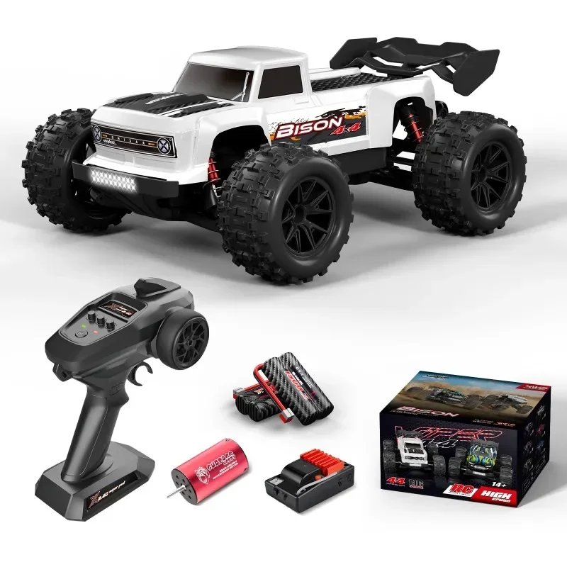 1/16 highspeed bigfoot rc drift car,2.4G remote control car,alloy brushless edition 4WD rc cars,monster truck kids toys gift set