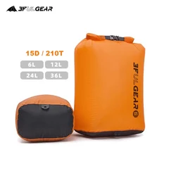 3F UL GEAR Waterproof Dry Bag Canoe Kayak Rafting Drifting Drybag 15D Floating Storage Bags Folding Travel Camping Hiking Bag
