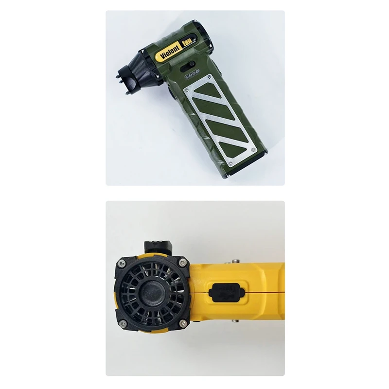 مروحة نفاثة توربو صغيرة 110000 RPM محرك بدون فرش تدفق هواء قوي منفاخ هواء عنيف USB أدوات تنظيف الغبار القابلة لإعادة الشحن