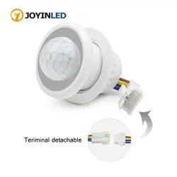 Zeit Verzögerung Einstellbar 110V-220V Hoch Empfindliche Auto AUF/OFF PIR Infrarot Motion Sensor Schalter Modus detektor Licht Schalter