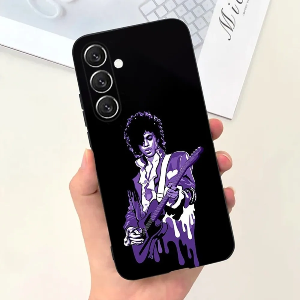 singer P-Prince Rogers Nelson   Phone Case For Samsung S21,S22 Ultra,S20,S30 plus,S22 plus,S23,S30 ultra 5G Silicone Cover