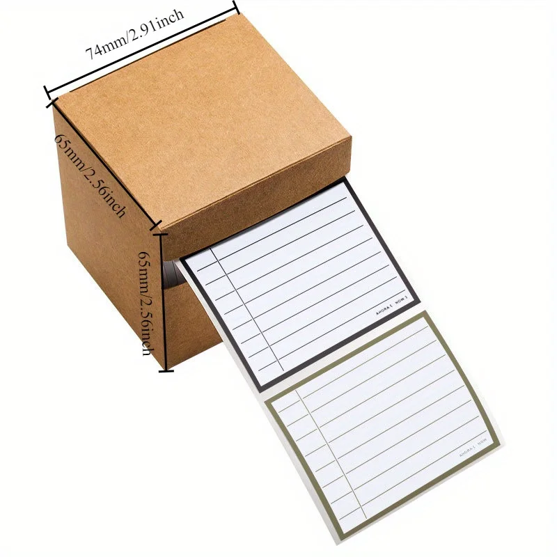 256 folhas/rolo autoadesivo pull-out notas pegajosas estudante papelaria notas pegajosas coloridas notas pegajosas