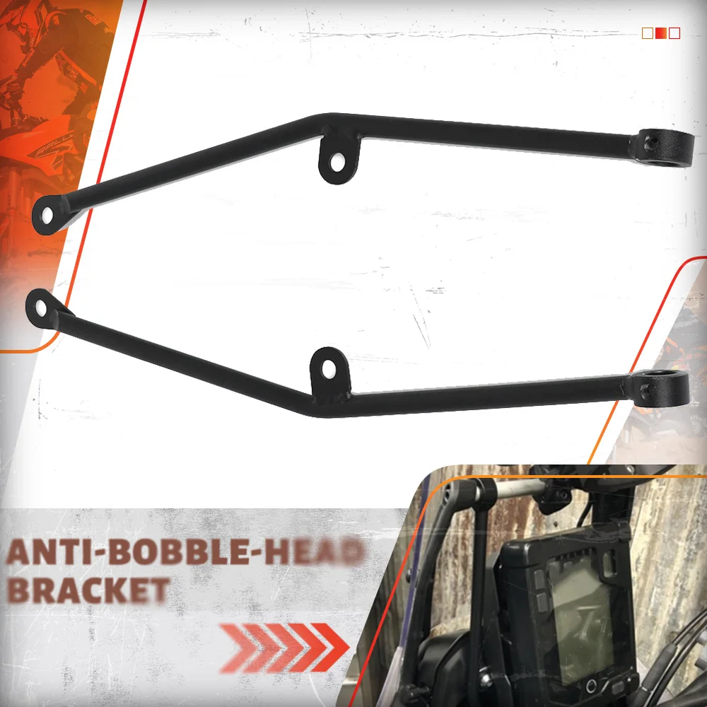 

Для Yamaha Tenere 700 T7 XT700Z XTZ 700 Rally GPS-навигационная подставка, кронштейн с защитой от качающейся головки, предотвращает поддержку Jitter, демпфирующий держатель