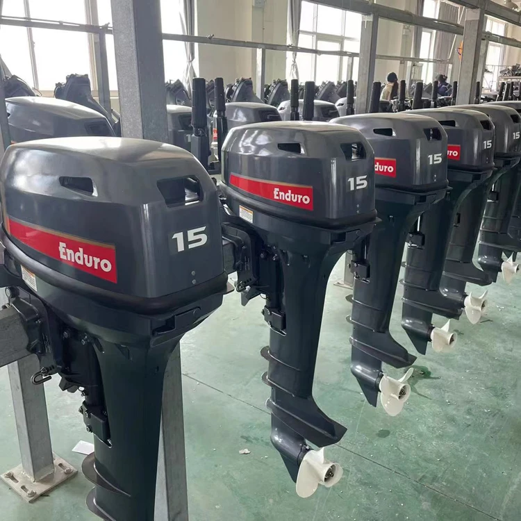 Outboard Motor 2 Stroke 6hp 9.9hp 15hp 25hp 30hp 40hp 2 Cylinder Outboard Engine for Marine Propulsion Engine
