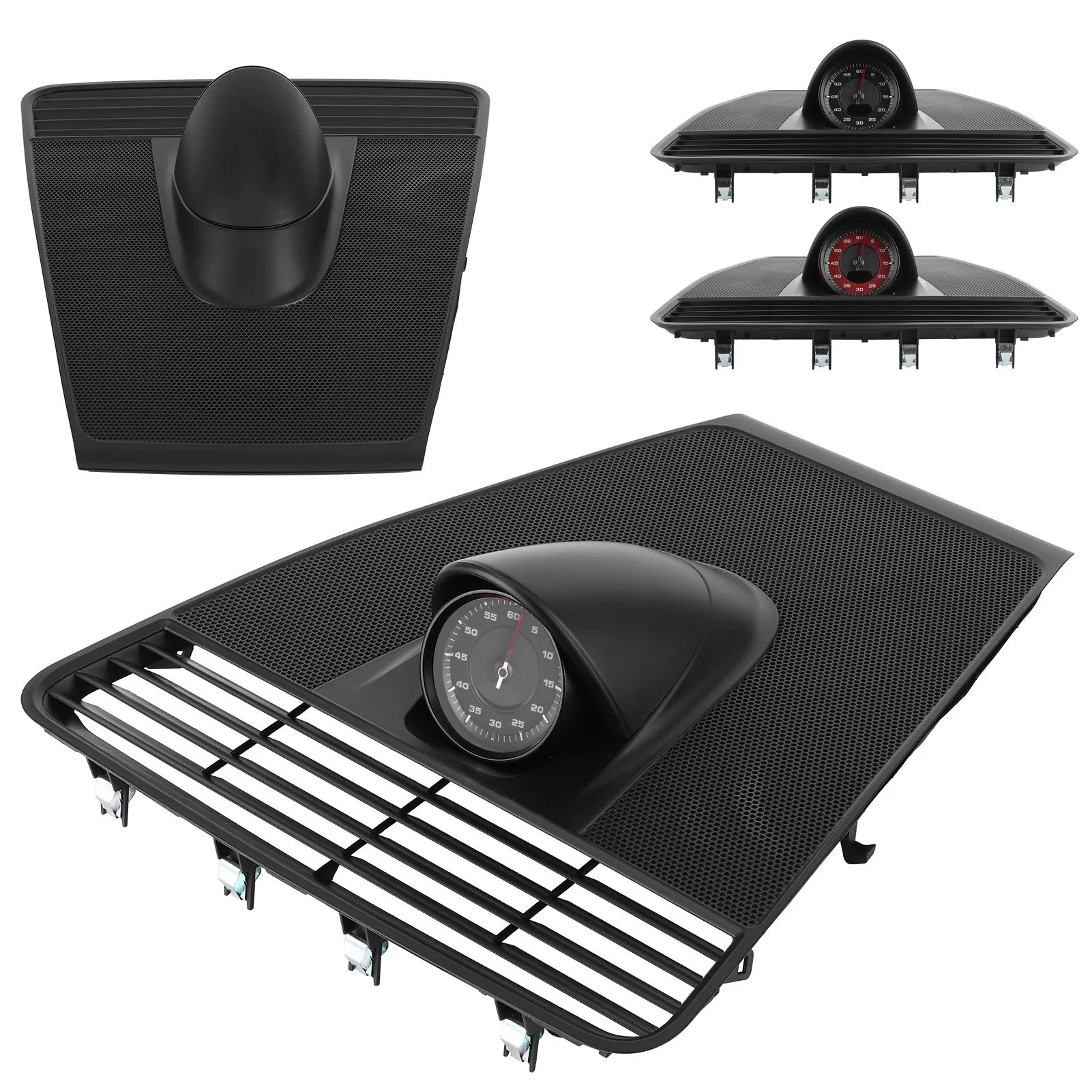 

Накладка на приборную панель с часами и секундомером, верхняя крышка приборной панели, улучшенная версия, подходит для Porsche Panamera 971 2017-2020