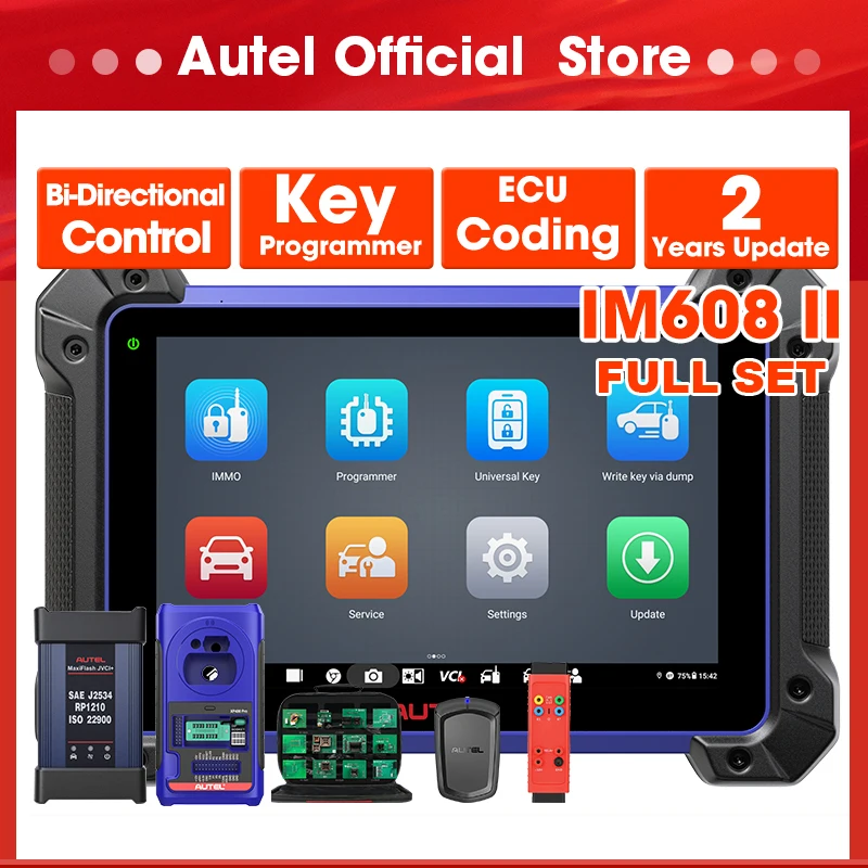 Autel MaxiIM IM608 II PRO IMMO Key Fob Programming Tool IM608II Programmer Diagnostic Tools 2 Years Update IM608S II
