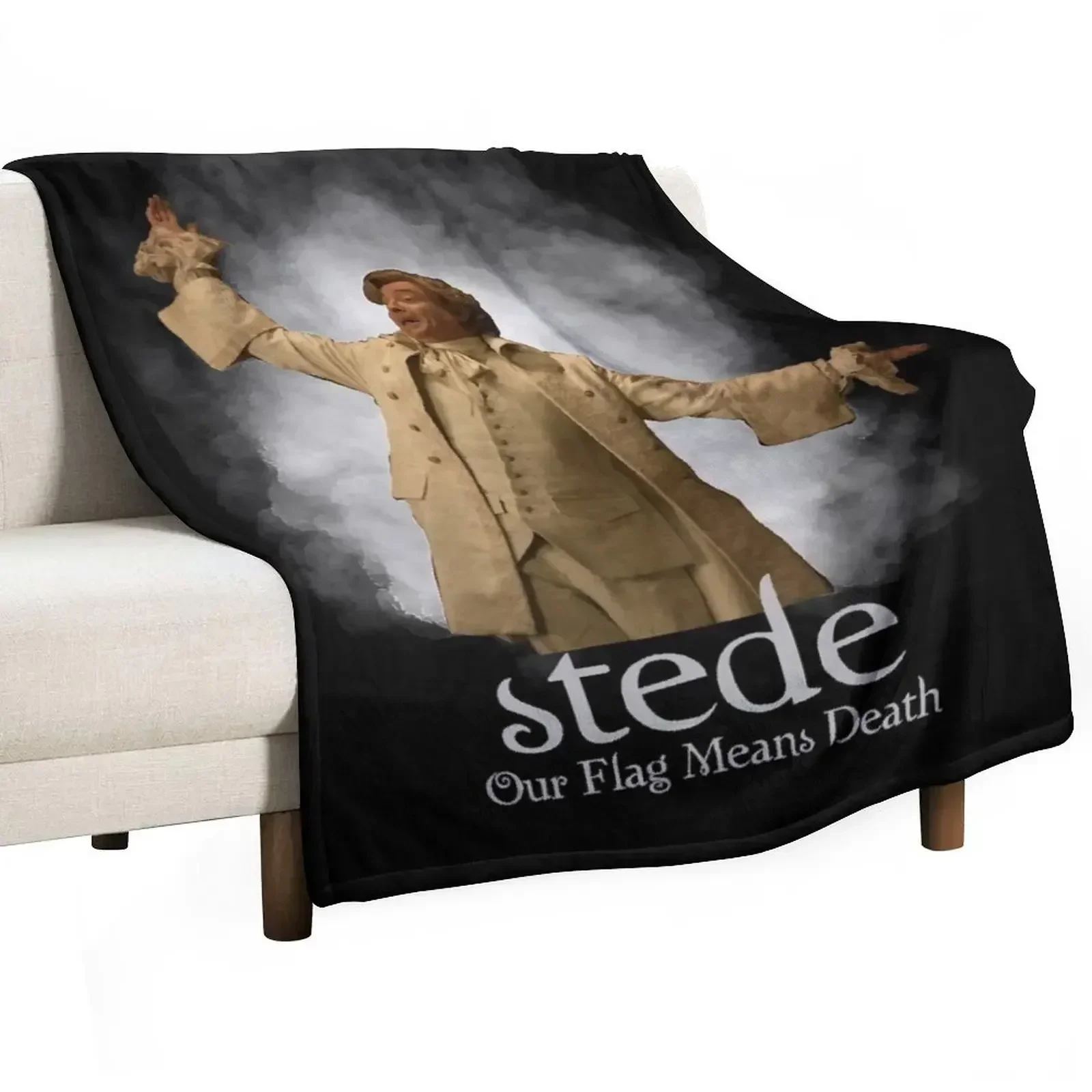 Team Stede (Blackbeard OFMD) Throw Blanket Blankets For Baby Tourist Blankets