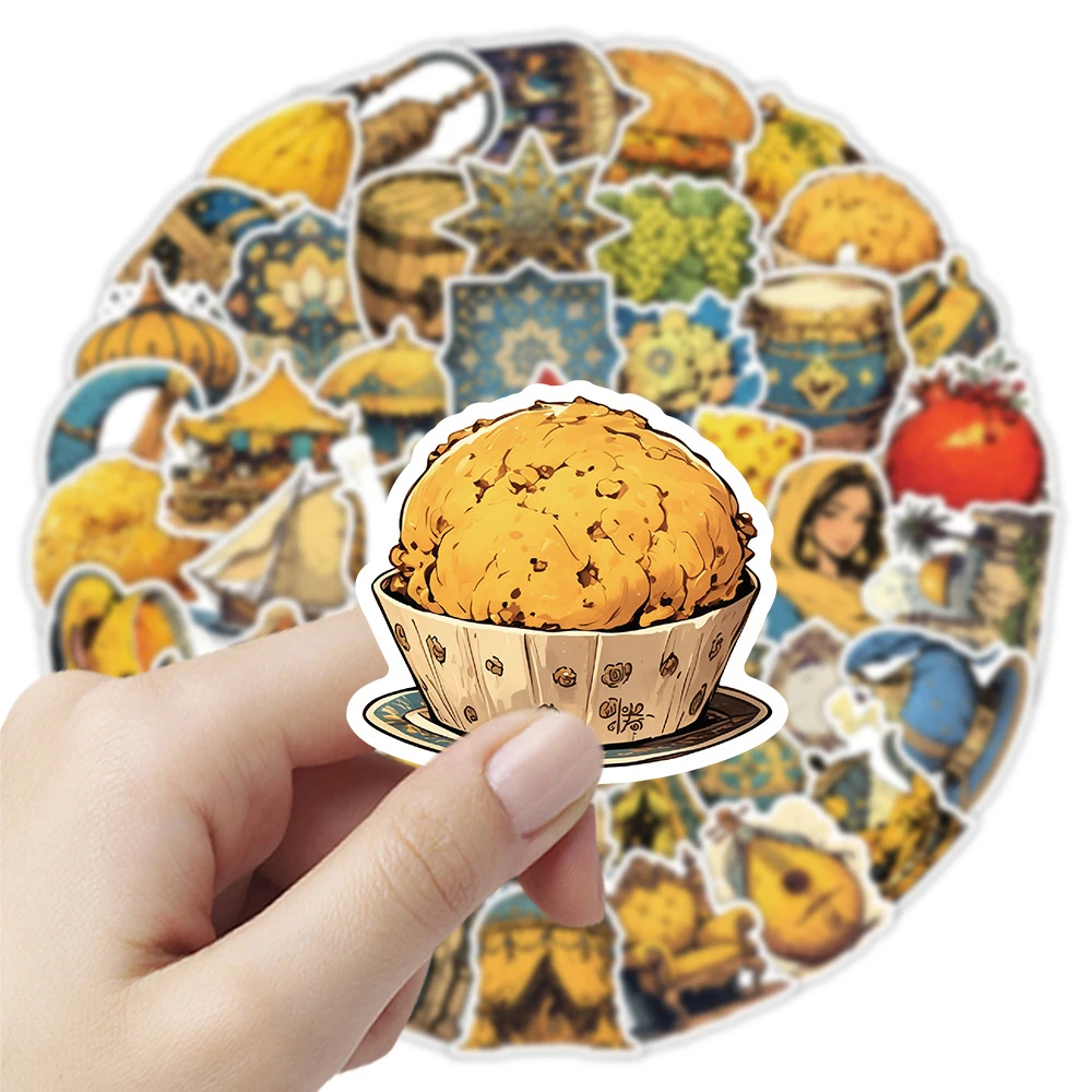 10/30/50 stücke Retro Nahen Osten Kultur Kunst Cartoon Aufkleber Kreative Graffiti Aufkleber Dekoration Koffer Gitarre Telefon Aufkleber