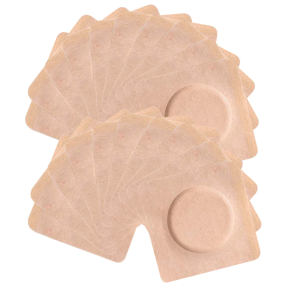 

50pcs Plaster Cloth Blank Patches Three Volt Fixing Stickers Adhesive Breathable Fabric Pain Relief Tools Self Adhesive Plaster