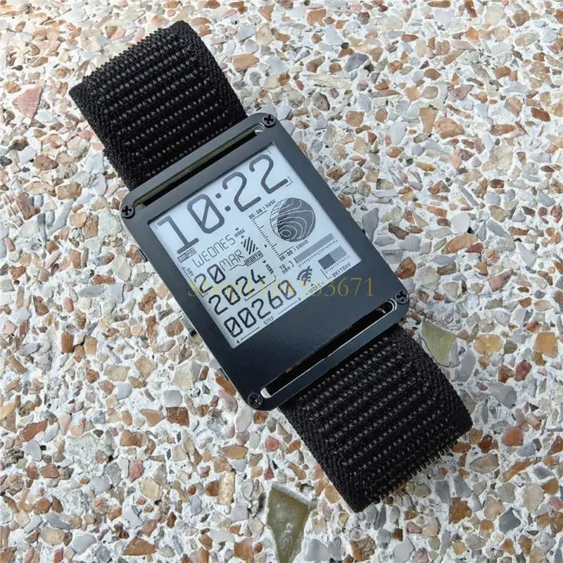 Best Seller Watchy 2.0 Smartwatch Wearable Watch with Single Color ePaper Screen, WiFi & Bluetooth-compatible Connection