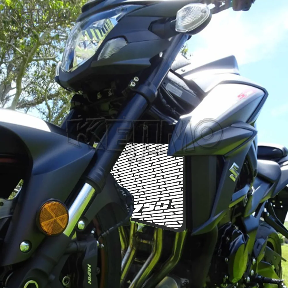 For Suzuki GSR750 ABS/Non-ABS 2010-2017 GSX-S 750/750Z 2018-2026 Radiator Protection Grille Guard Protector Cover Accessories