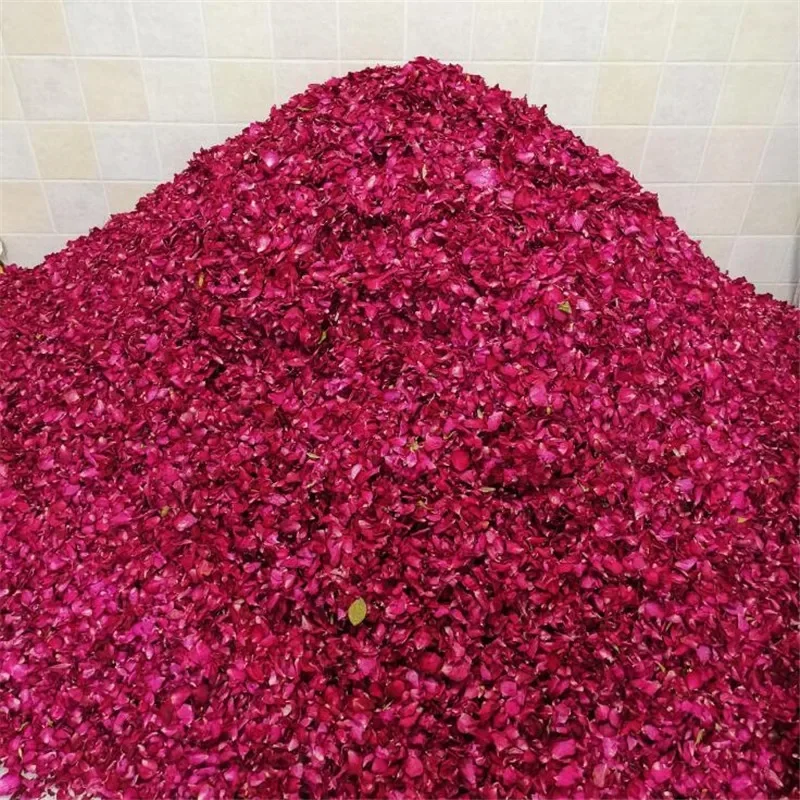 100% Pure Natural Dried Rose Flower Petal For Beauty Bathing Soaking Soap Wedding Candle Making Outdoor Decor Homemade Fragrance