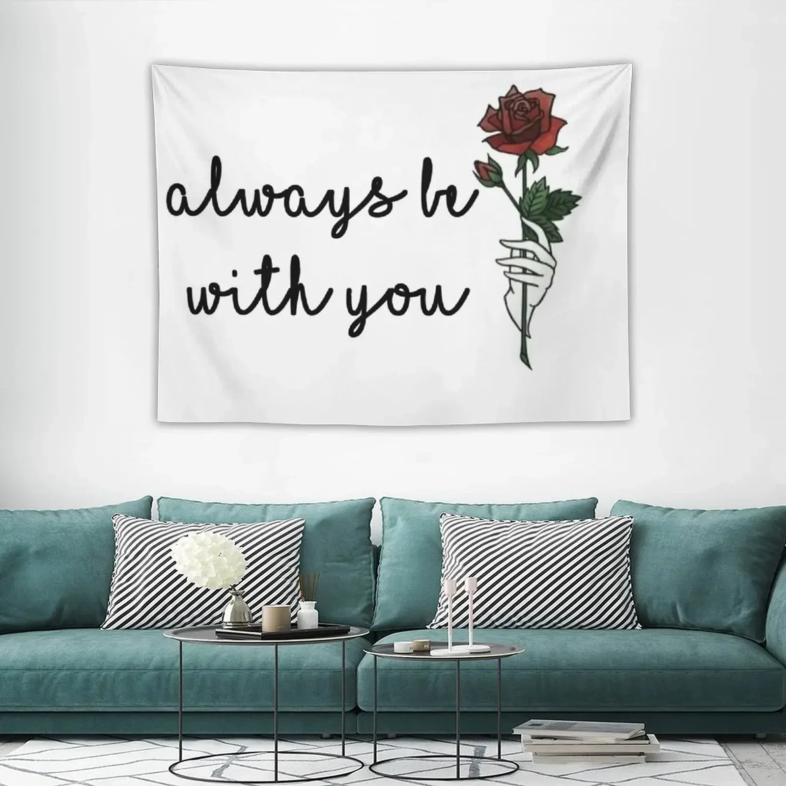 

SHINEE Jonghyun - Always be with you Tapestry Room Decore Aesthetic Bedroom Decor Aesthetic Decor For Room Tapestry