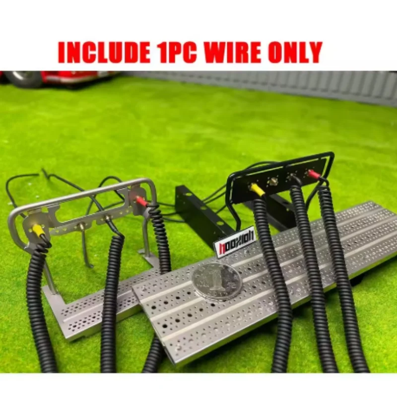 Nooxion Specialty Spring Wire Fury Bear 1 piece For Tamiya Lesu For Scania Man Actros Volvo Car Parts Rc Truck Trailer Tipper