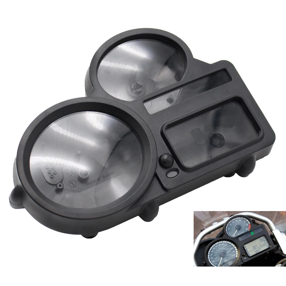 Speedometer Odometer Instrument Housing, Tachometer Gauge Cover for BMW R1200GS, R1100GS, ADV K1300R, Motorcycle Accessories