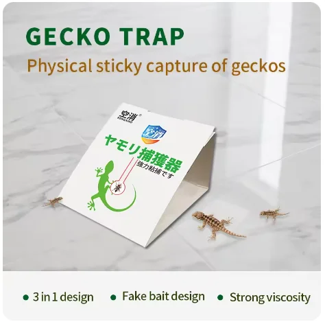 1 Piece Gecko Trap, Lizard Catcher, Catching Geckos in Household Cars & Indoor, 1 Large Piece Can Be Divided into 3 Small Pieces