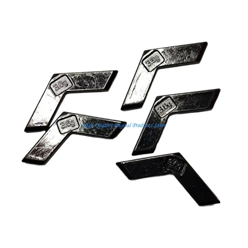 U2JE Mouse Weight Set, 5 Metal Inserts for Balance Tuning and Control