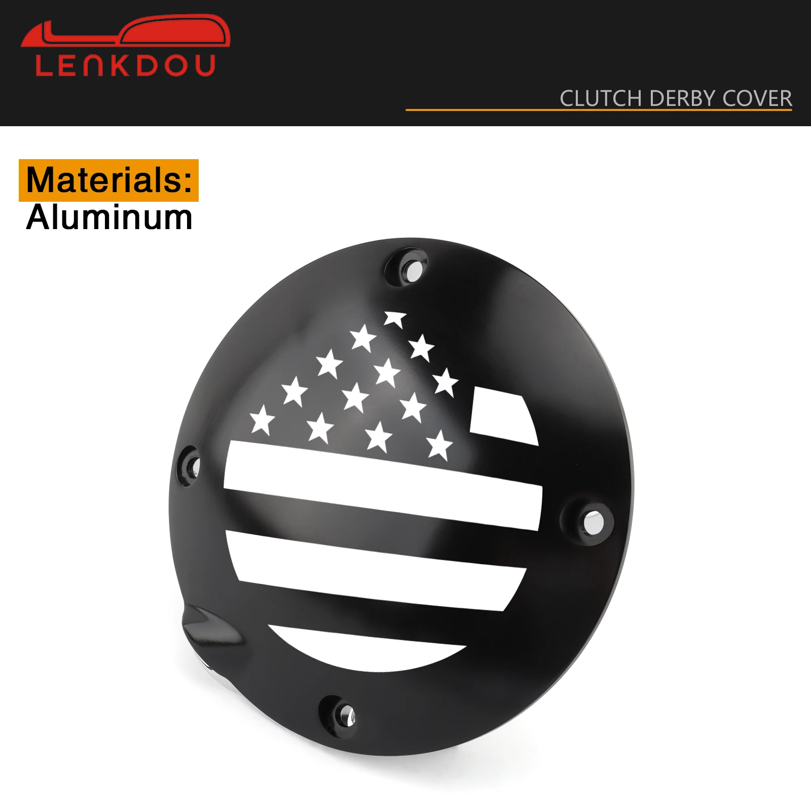 Motorcycle Skull Dome Shaped Clutch Derby Cover For Harley Sportster 883 1200 XL XLH 1994-2003 Moto Accessories Black Chrome