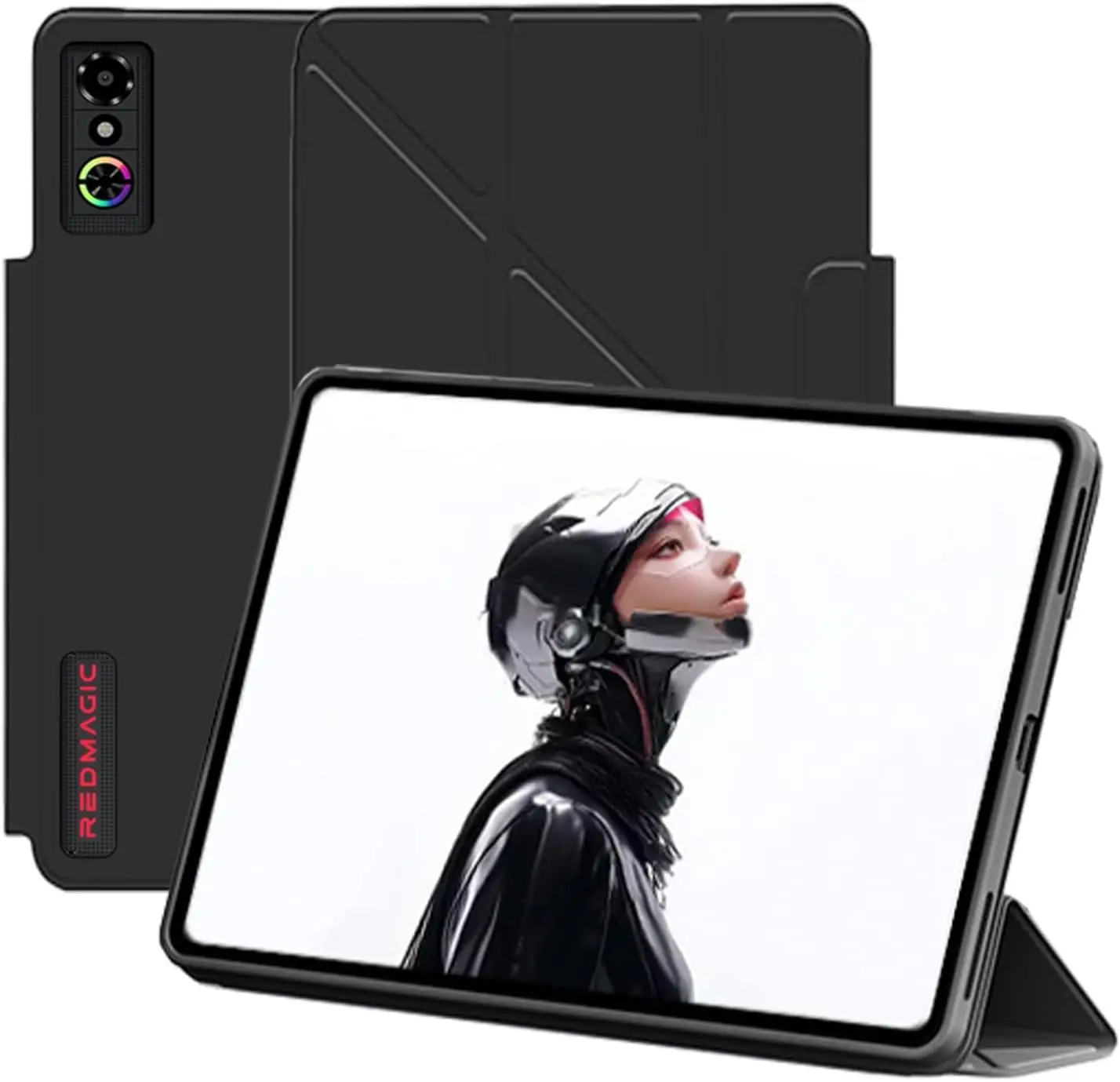 Case for Nubia REDMAGIC Astra Gaming/Pad 3 Pro – 9.06 inch 2025 Slim Magnetic Stand Cover, PU Leather, Full Protection Cover