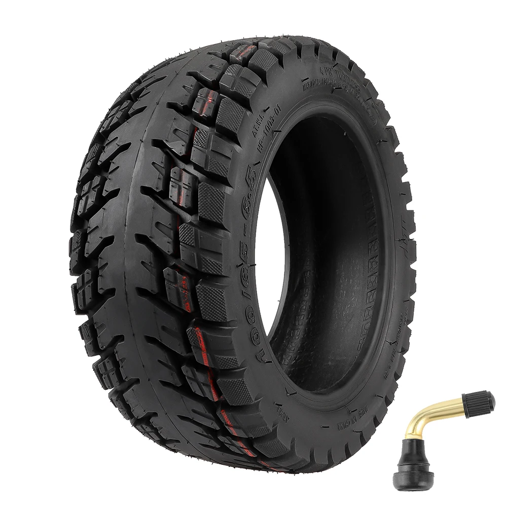 ULIP 11 Inch 100/65-6.5 Tubeless Tire Widened & Thickened Vacuum Tire Off-Road Tire with Nozzle Anti-slip Electric Scooter Wheel