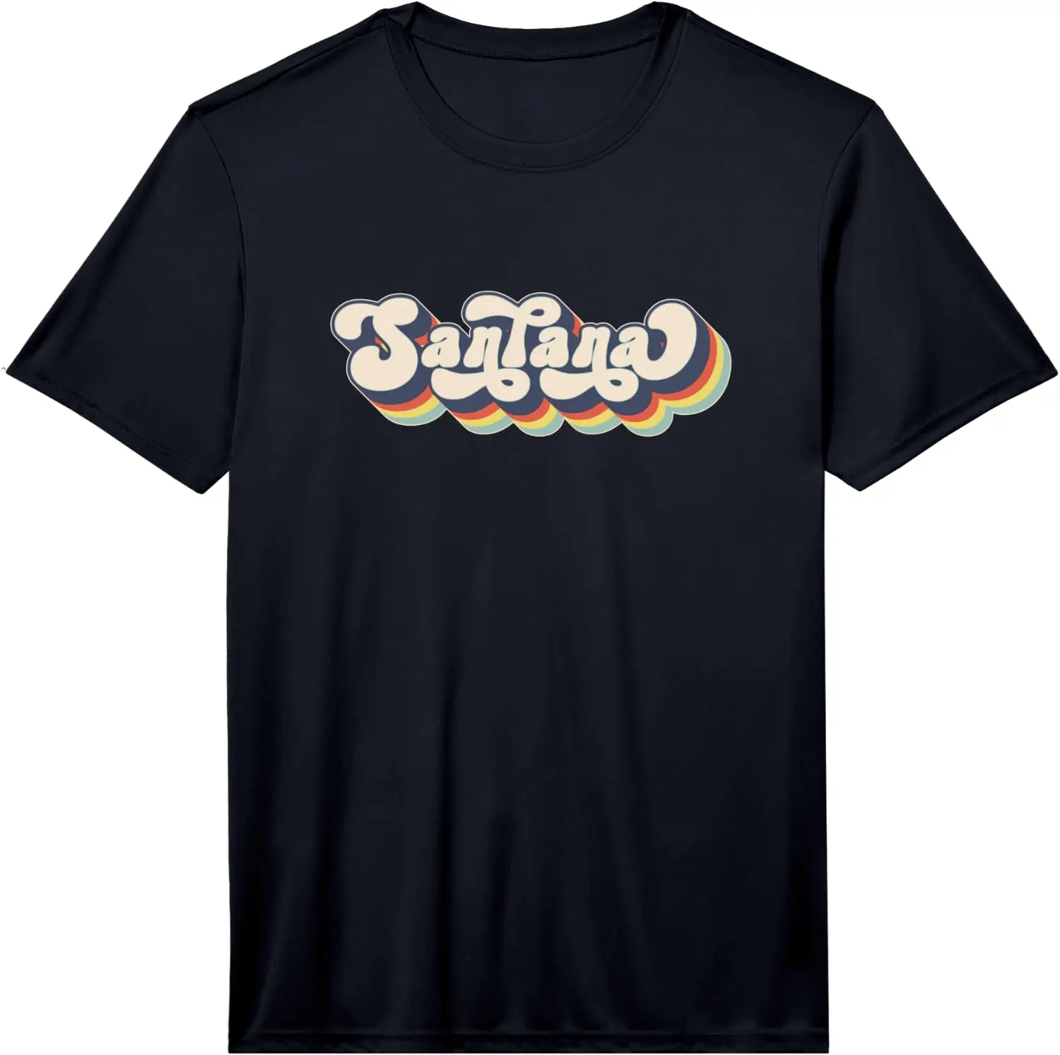 Family Name Personalized Surname Santana Performance T-Shirt 100% Cotton Trendy Y2K Short-Sleeve Tee – Soft, Quick-Drying, &