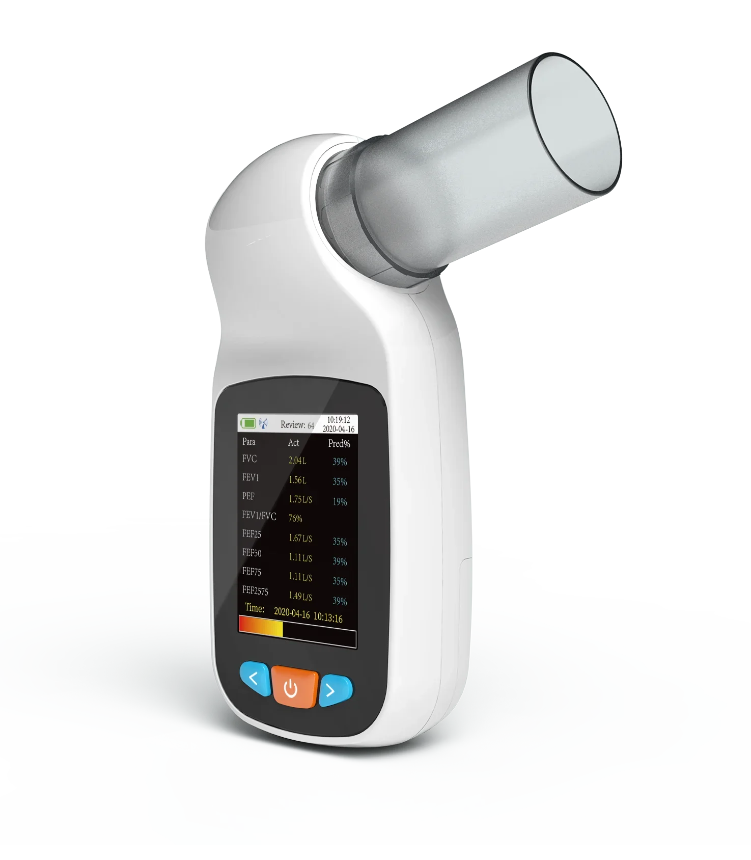 CONTEC Digital Bluetooth Spirometer SP80B SP70B SP10  Lung breath Diagnostic Vitalograph Spirometer comes with 10 mouthpiece