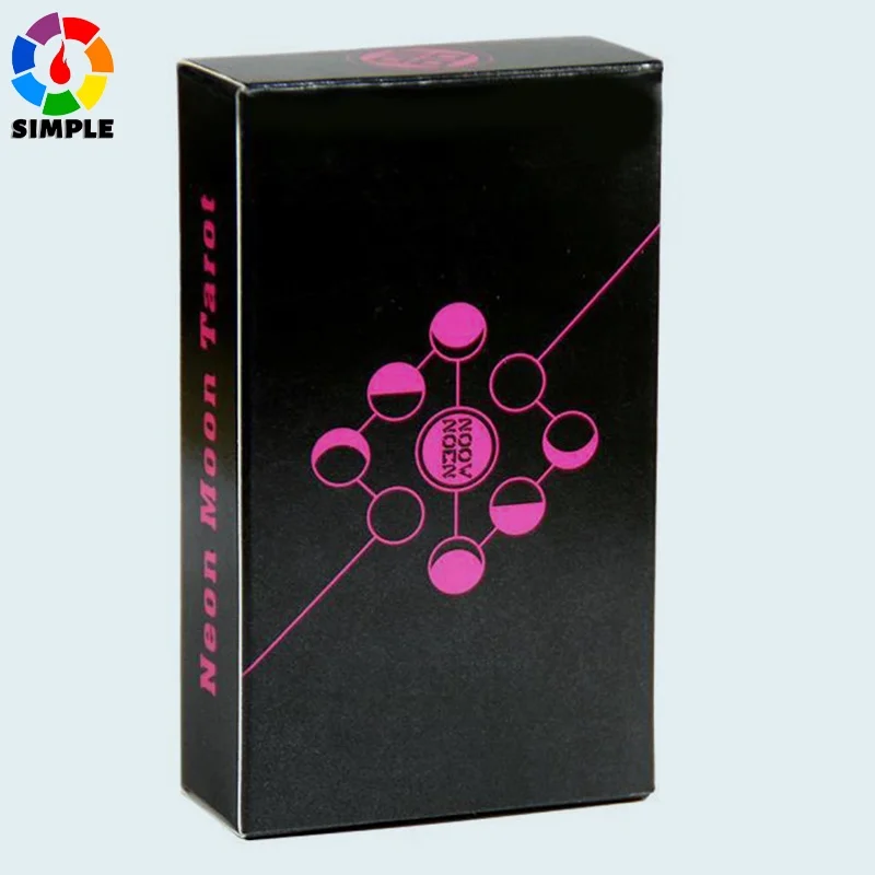 

78 Sheets English Version Neon Moon Tarot
