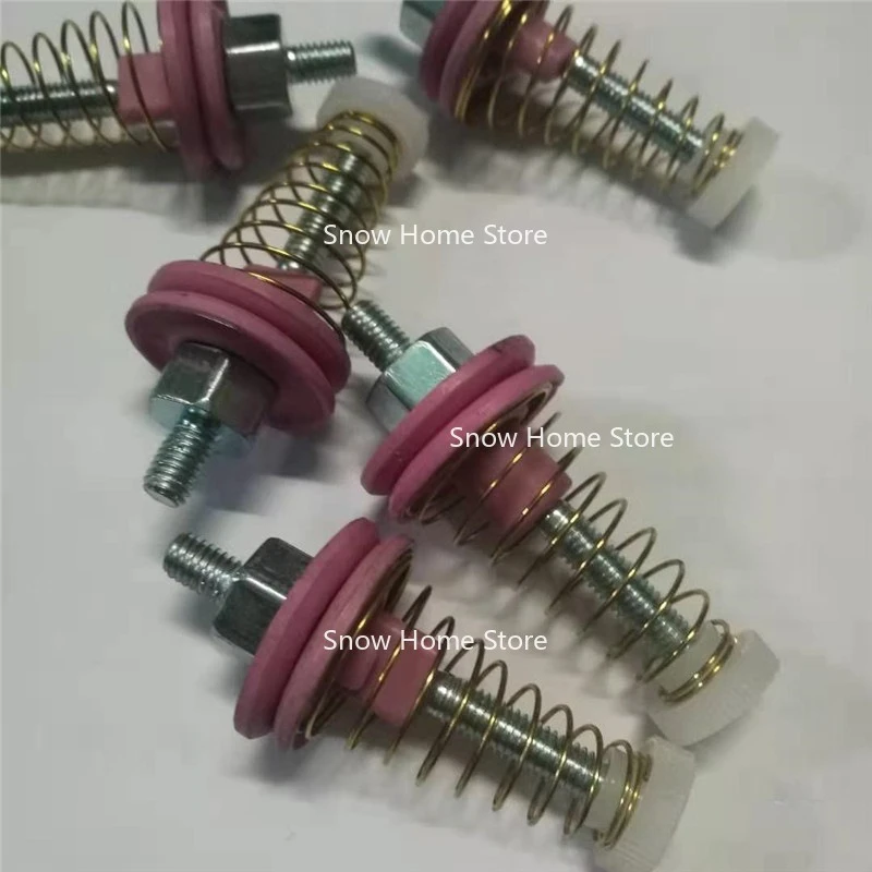 Ceramic Yarn Clamp Tensioner Wire Clamp 2 Screw Teeth M5 10pcs