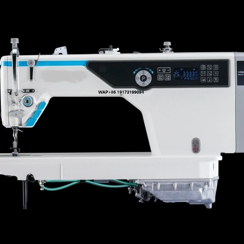 New High Speed Computerized Lockstitch Sewing Machine Quick Reverse King Flatbed Industrial Sewing Machine