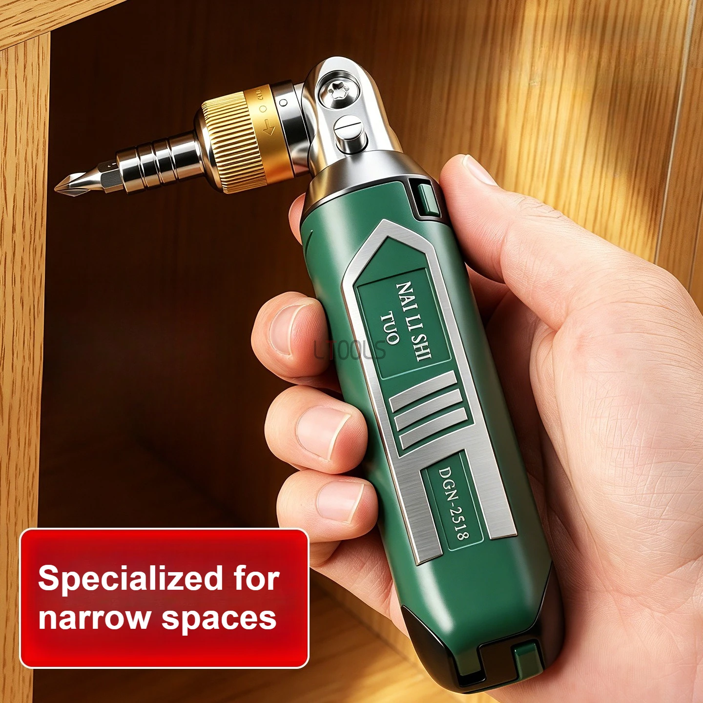 Ratchet Screwdriver High Hardness Multifunctional Industrial Grade 14 in One Small Space 180 Degree Multi Angle Rotation Manual
