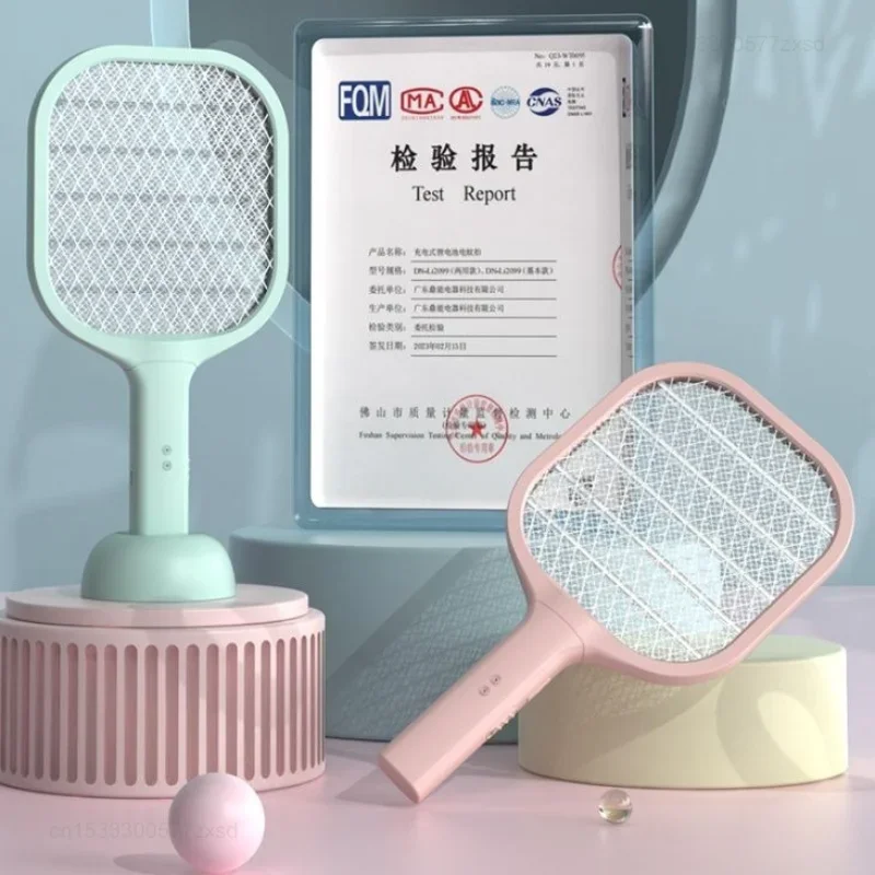 Xiaomi 2 In 1Electric Mosquito Swatter Racket TYPE-C Rechargeable Mosquito Killer Lamp Fly Swatter Lithium Battery Vertical type