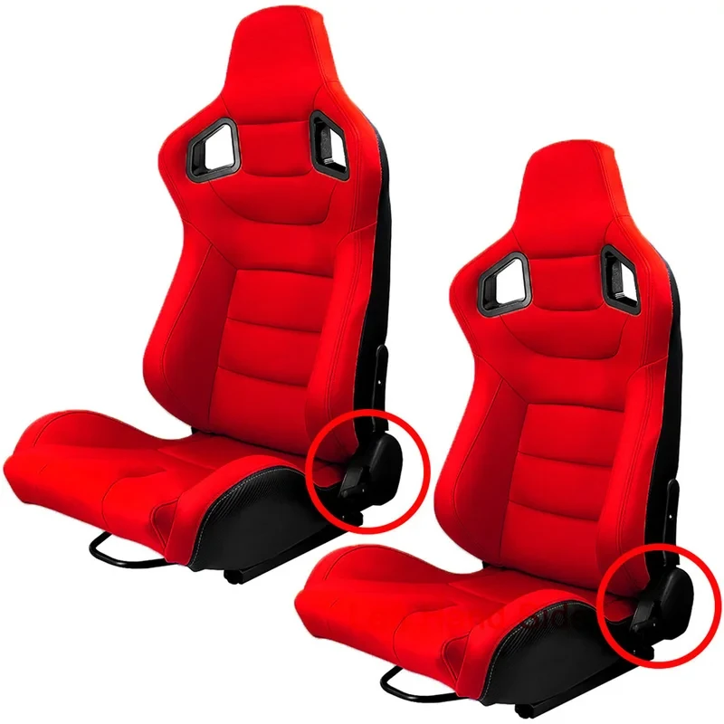 Hot Selling Heavy Duty Universal PVC Leather Reclining Racing Bucket Seat Interior Tuning w/ Slider