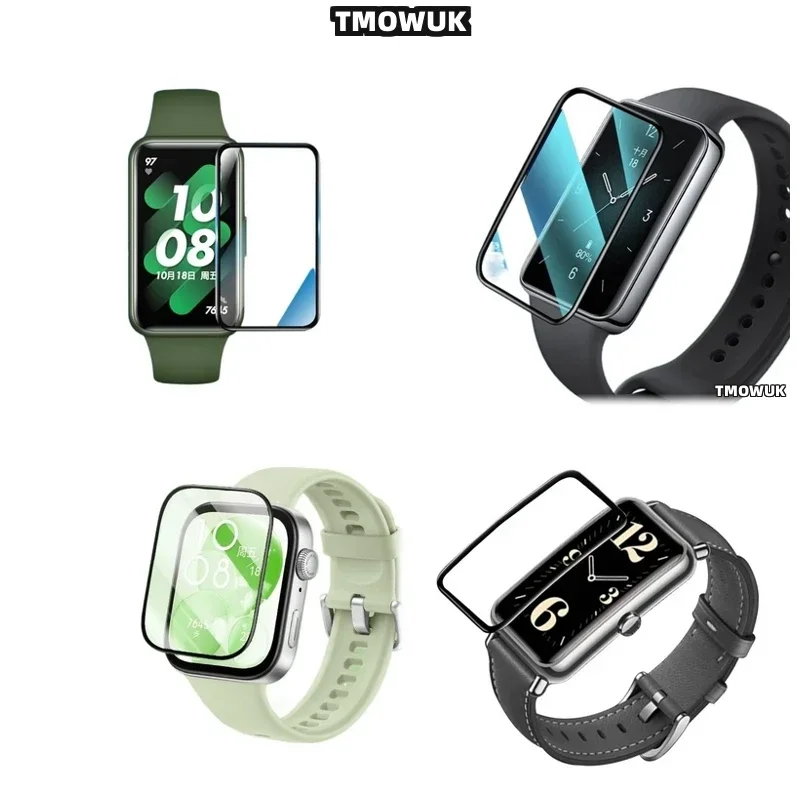 

Для Huawei Band 6 7 8 9 10 B6 B7 Watch D2 Fit 3 4 Pro Special Edition, защитная пленка для экрана с точной резкой.