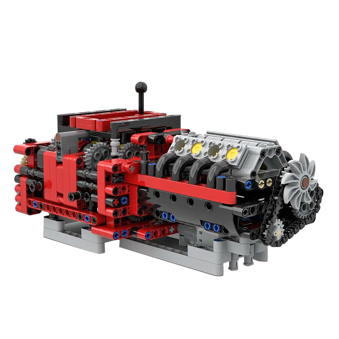 

MOC-79482 Manual 8 Speed Gearbox Model with Power Functions 685 Parts
