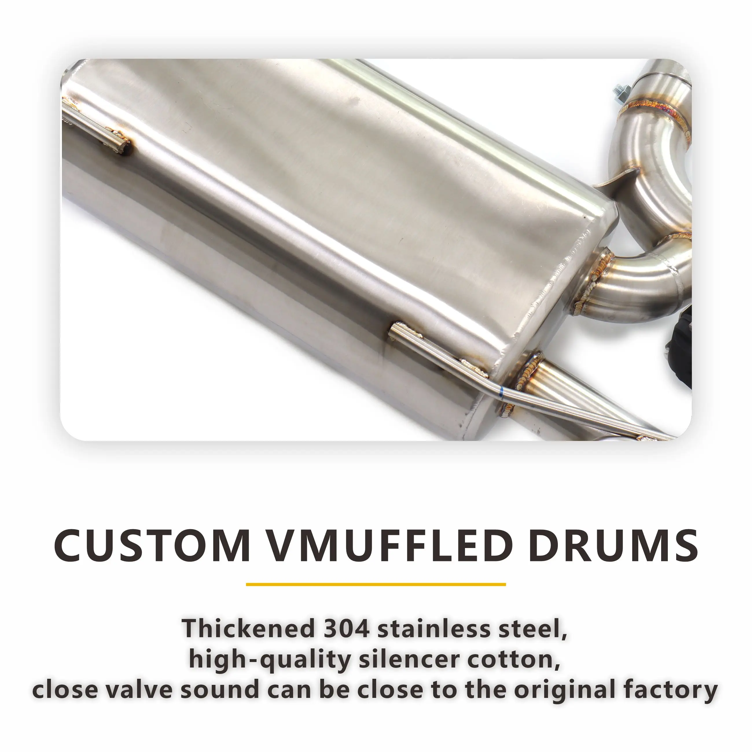 HMD المبيعات الساخنة نظام العادم الفولاذ المقاوم للصدأ عادم Catback لكاتم الصوت LC500h 3.5L مع تصميم صمام إلكتروني X-pipe