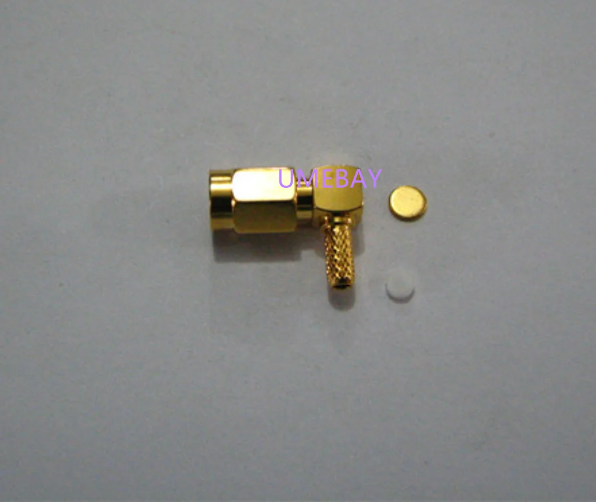 10PCS    RF coaxial connector   SSMA-JW3,  RG316/178  wire