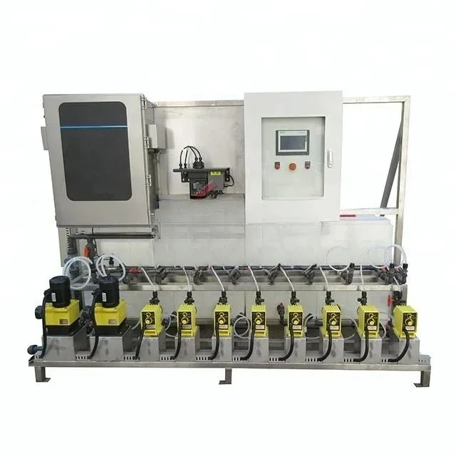 Máquina dosadora automática de líquidos volumétricos químicos