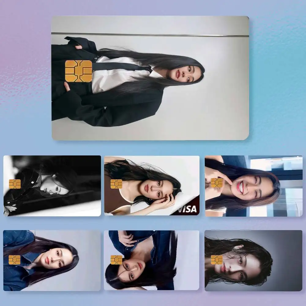 Actress L-Lingling Kwong  Credit Card HD Stickers Premium matte film effectively prevents fingerprints and daily abrasion.