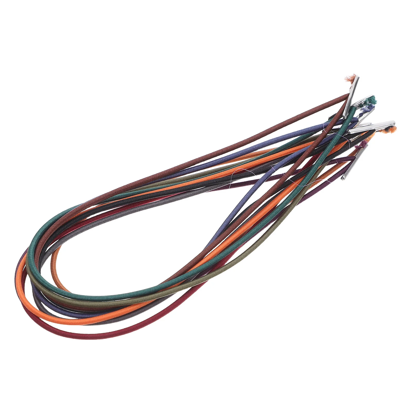 

10Pcs Journal Elastic Band 12cm Stretch Loop Elastic Cord for Notebook Accessories Mask Hat Badge Craft Strap Binder Strap