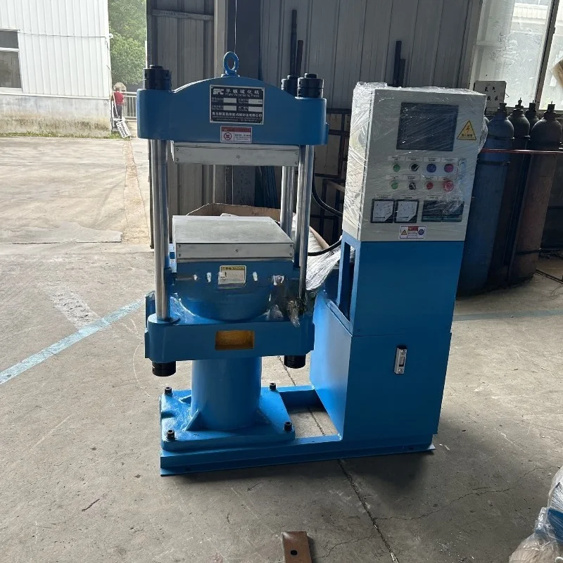 Laboratory Carbon Fiber Material Hot Pressing Molding Machine 50 Tons Experimental PLC Touch Screen