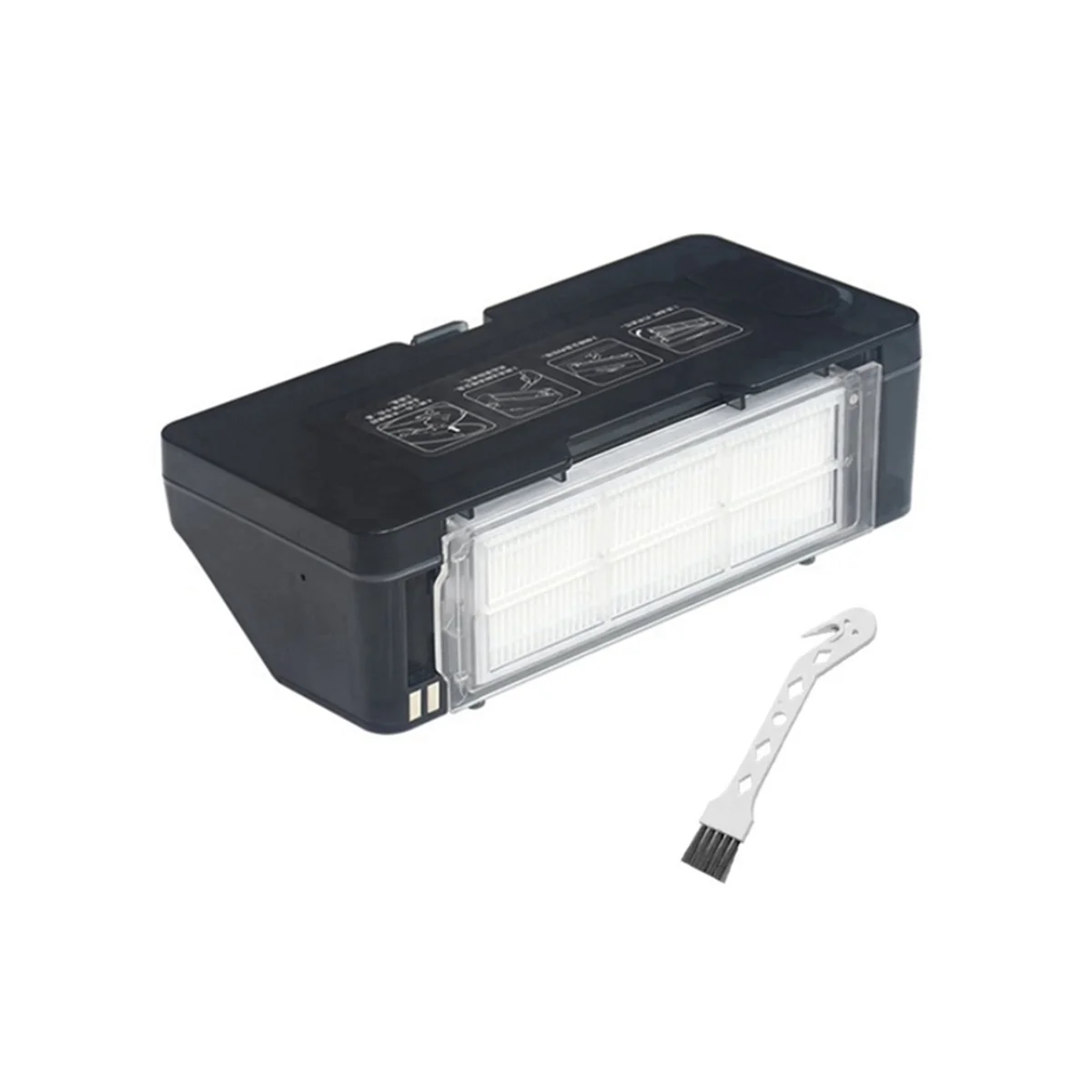 Для XiaoMi Mijia Robot STYTJ02YM для VIOMI V2 Pro V3 MVVC01-JG 2 в 1, контейнер для пыли с резервуаром для воды