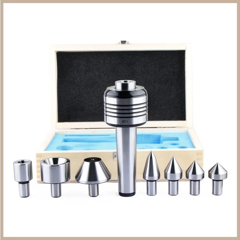 Precision MT4 plug-in rotary center mose MT4 top suit can change head multi-function thimble