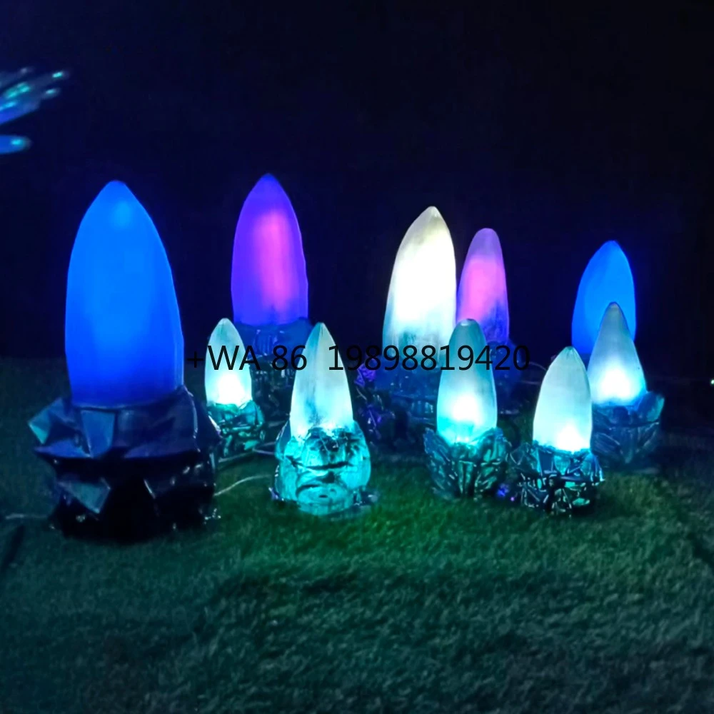 

2025 New Arrival Dream Forest Luminous Mystic Glow Eggs Crystal Growth for Wedding Garden Mysterious Holiday