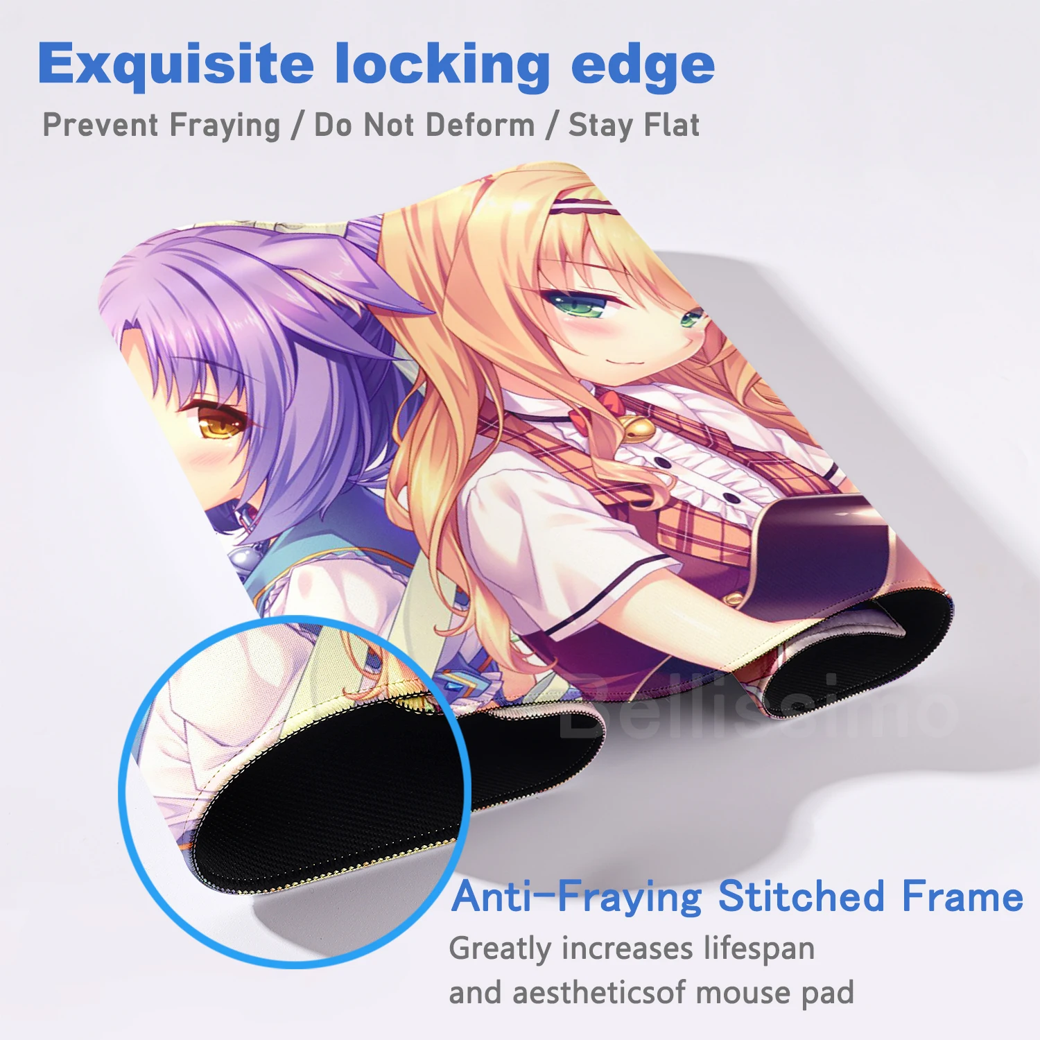 Many people like it Nekopara Anime PC Computer electronic sports Accessories Cabinet Keyboard Game SIze Mats XXL Large Mause Pad