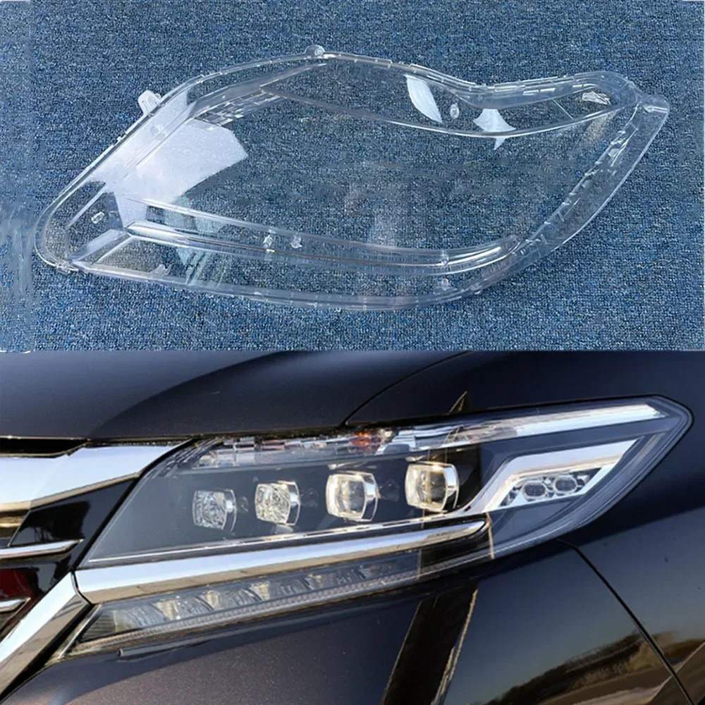 

For Honda ELYSION Car Front Headlight Lens Cover Auto Headlamps Lampcover Transparent Lampshades Lamp Shell 2016 2017 - 2021