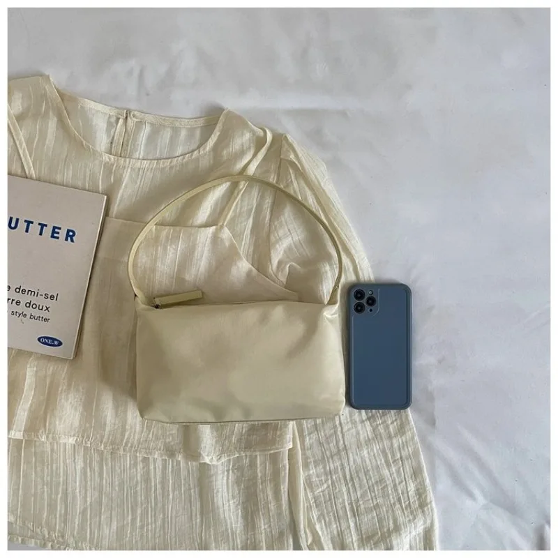 CEEKAY Damen-Umhängetasche, Rot, Nylon, Leichtgewicht, Handtasche mit Reißverschluss, für den täglichen Pendelverkehr, lässig, minimalistisch – Detail 21