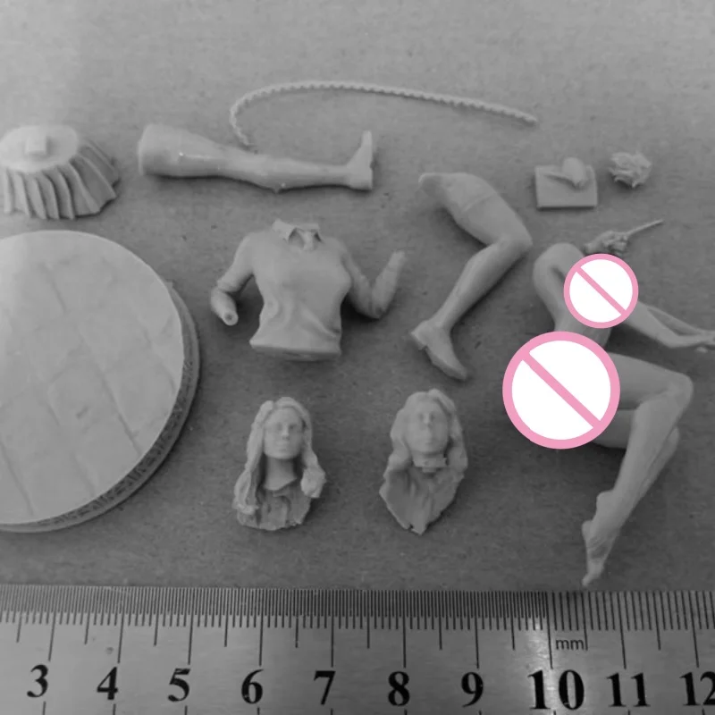 Magic Academy Nsfw Kit de modelo de figura de resina completa escala 1/24 montar em miniatura desmontado sem pintura Diorama brinquedos