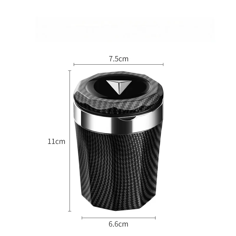 Fit for Deepal G318 Car High-end Waterproof Multifunctional Noctilucent Ashtray Automobile Interior Modification Accessories