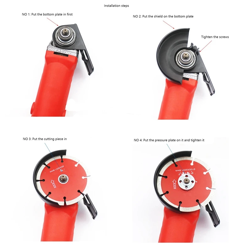 앵글 연마기 스탠드, 앵글 연마기 커팅 블록 스탠드, 앵글 연마기 커터 변환 도구, 대부분의 앵글 그라인더에 적합